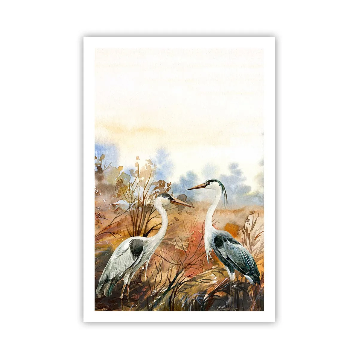Plakat - Hvor skal vi hen om efteråret? - 61x91 cm
