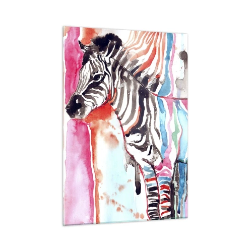 Billede på glas - Naturens ubekymrede joke - 50x70 cm