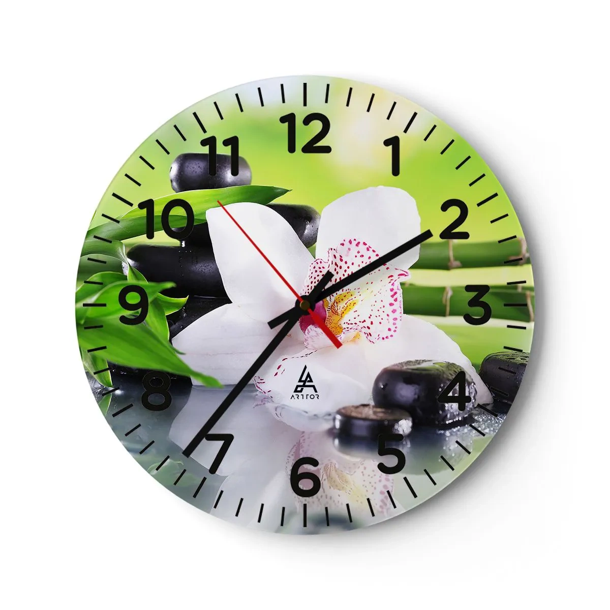 Vægur, Uret - Kølig friskhed - 30x30 cm