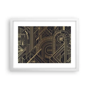 Plakat i hvid ramme - Koncepter, idéer, planer - 40x30 cm