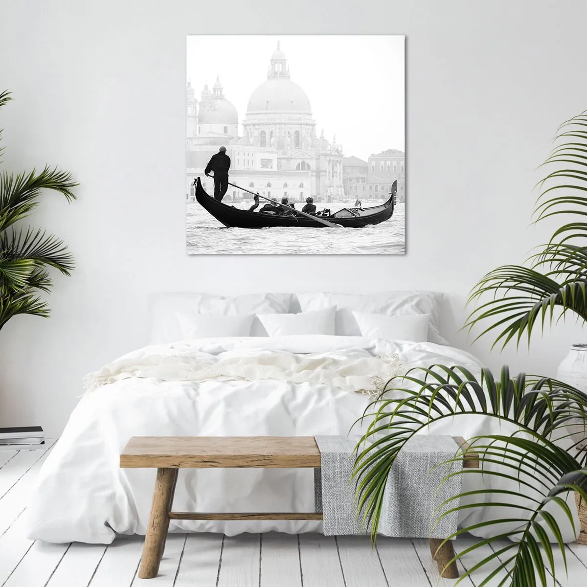 Lærredstryk - Billede på lærred - En rejse til skønhedens kilder - 70x70 cm