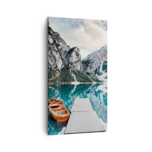 Lærredstryk - Billede på lærred - Vi vil vise dig skønheden - 45x80 cm