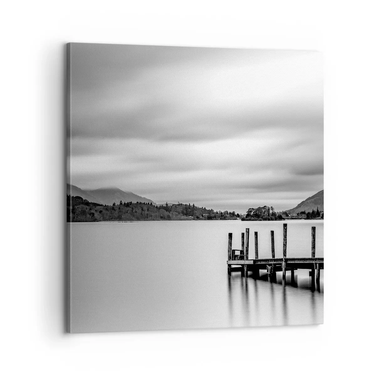Lærredstryk - Billede på lærred - Mildhed og styrke - 60x60 cm