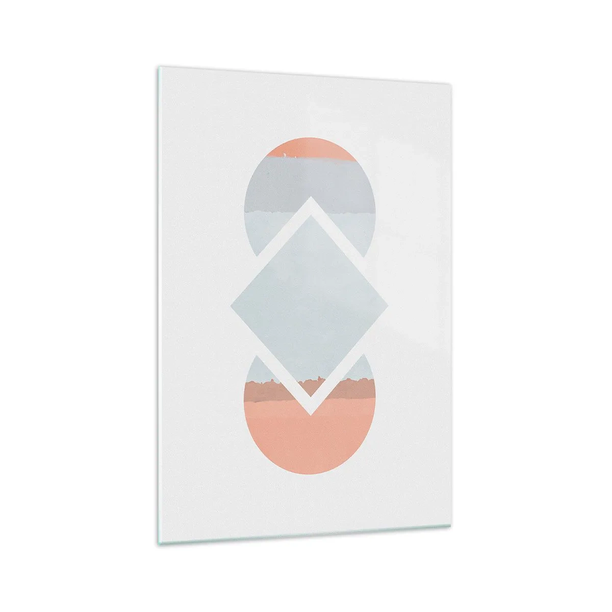 Billede på glas - Situationen er klar - 70x100 cm