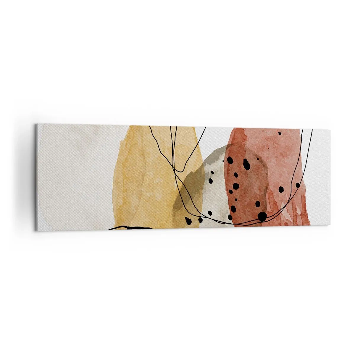Lærredstryk - Billede på lærred - Som lys, klar luft - 160x50 cm