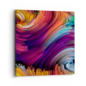 Lærredstryk - Billede på lærred - Begyndelsen på en ny verden - 40x40 cm