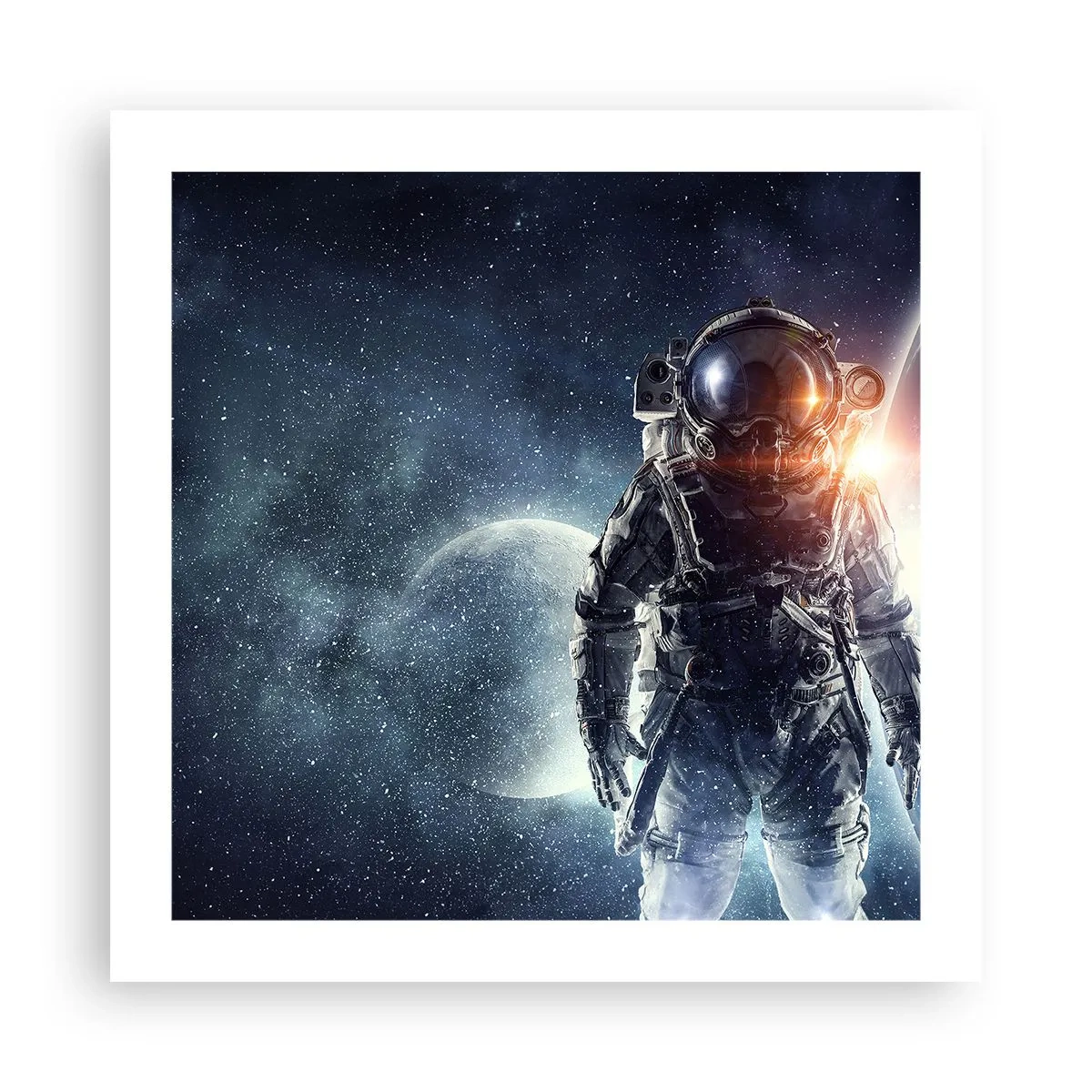 Plakat - Et kosmisk eventyr - 50x50 cm