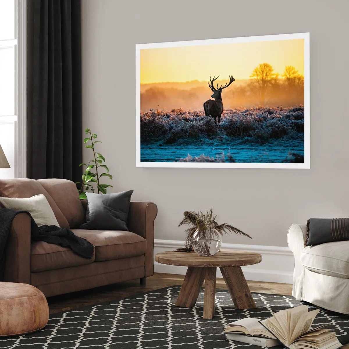 Plakat - Kronet på sine godser - 100x70 cm