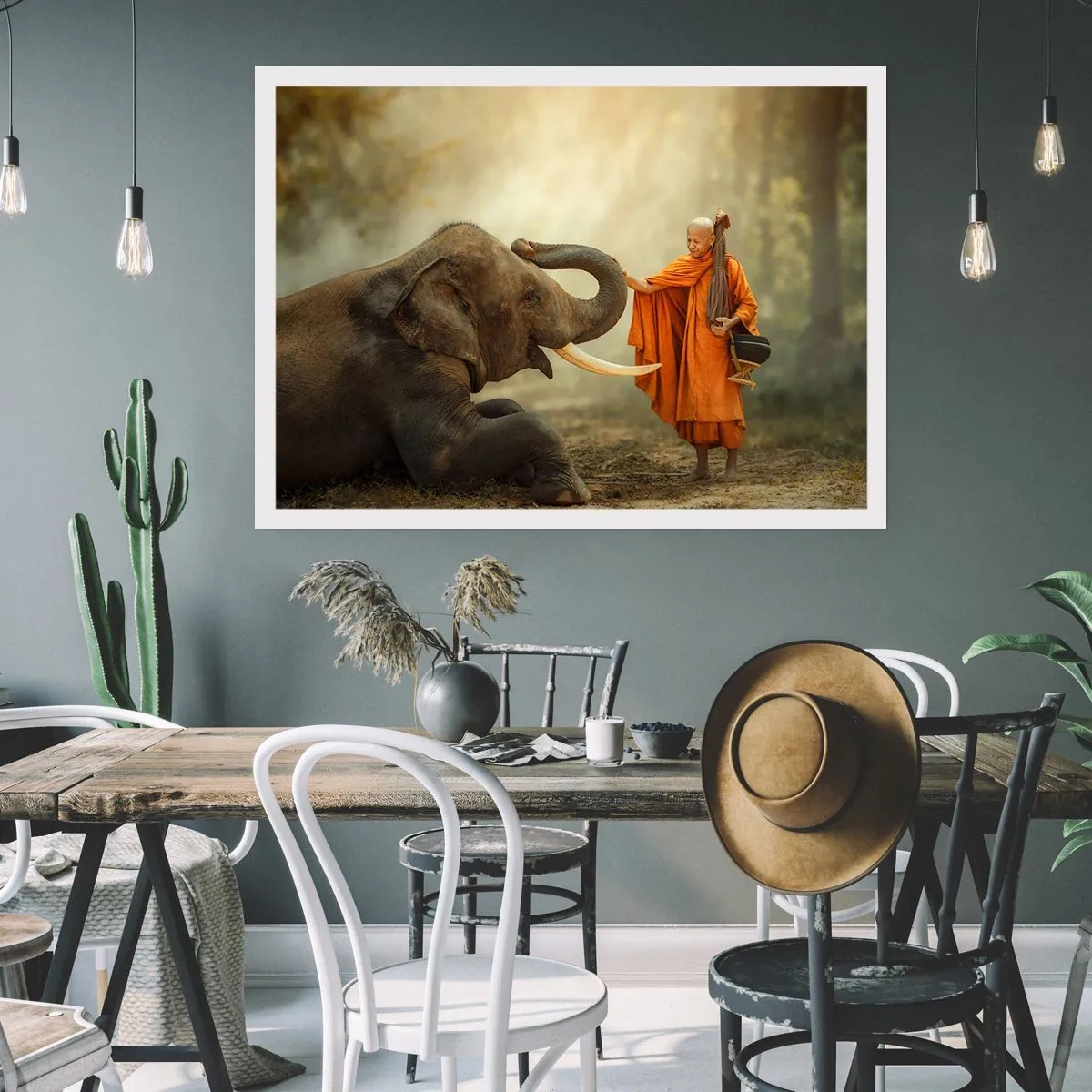 Plakat - Møde på ferien - 40x30 cm