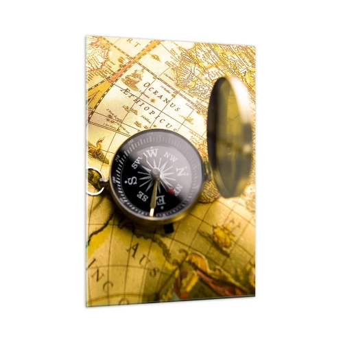 Billede på glas - Eller måske til verdens ende? - 50x70 cm