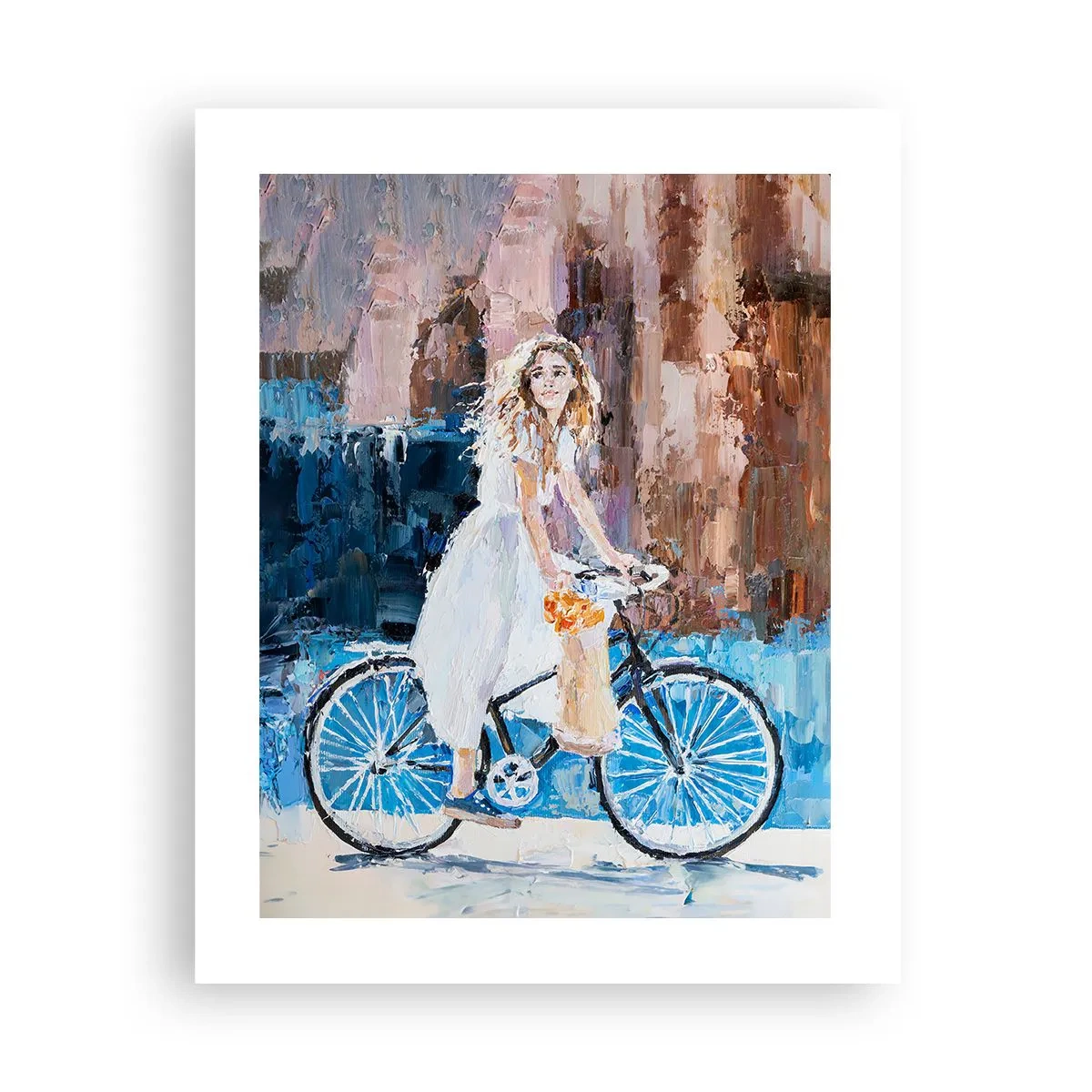 Plakat - Glæde om morgenen - 40x50 cm