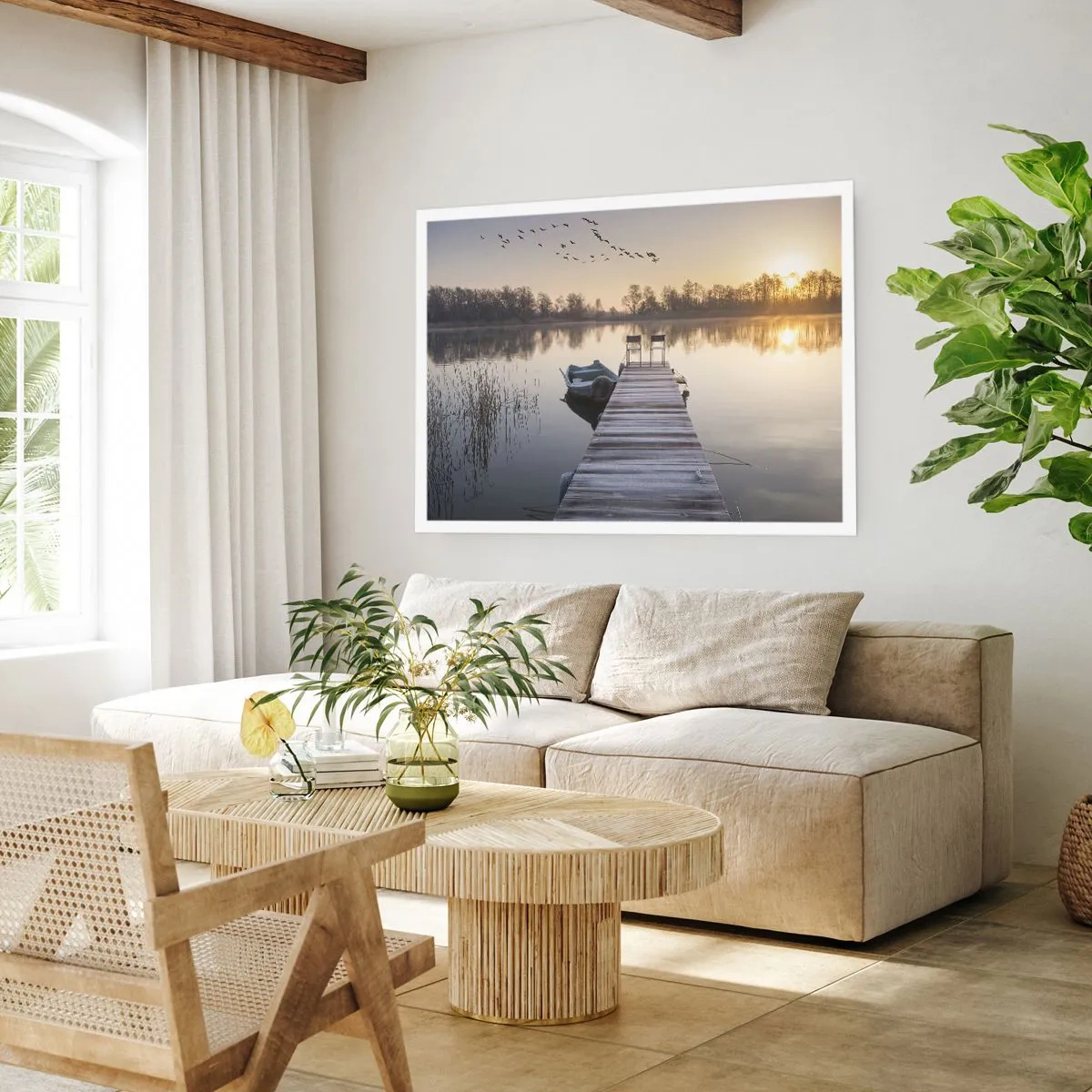 Plakat - Jeg kommer tilbage om et stykke tid - 100x70 cm