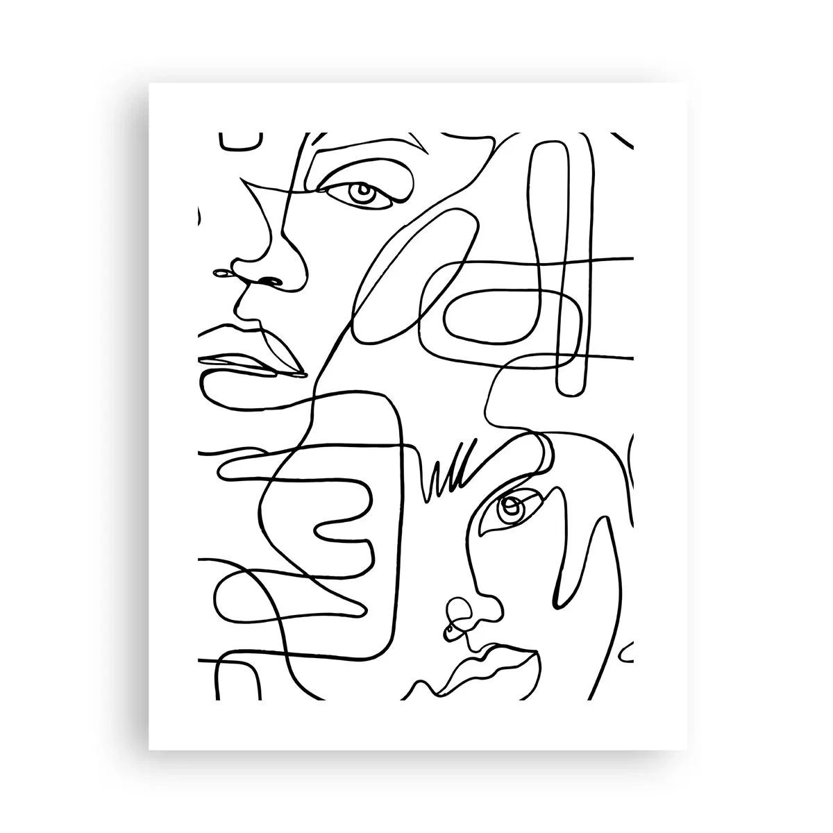 Plakat - I sammenfiltrede følelser - 40x50 cm