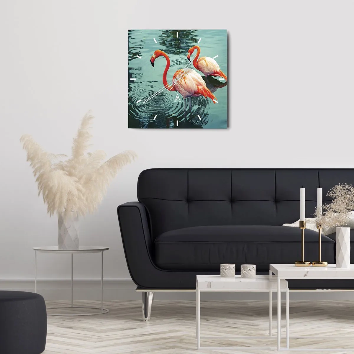 Vægur, Uret - Vi er nu på mode - 30x30 cm