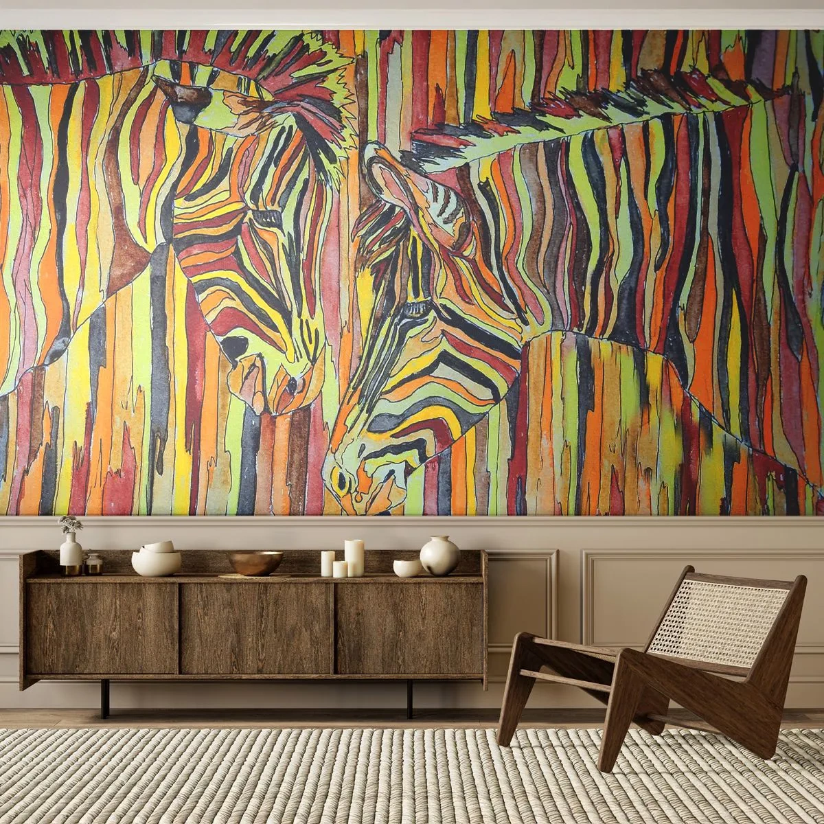 Fototapet Premium Sand - Så du også... - Abstraktion, Ribben, Stykke - 100x70 cm
