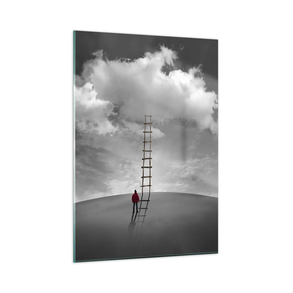 Billede på glas - Alt er muligt - 50x70 cm