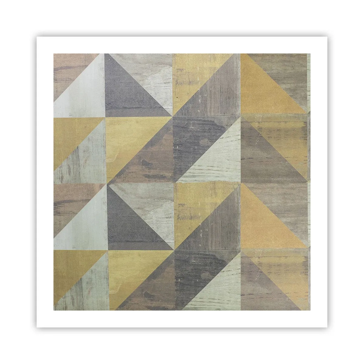 Plakat - Ved trekantens vinkel - 60x60 cm