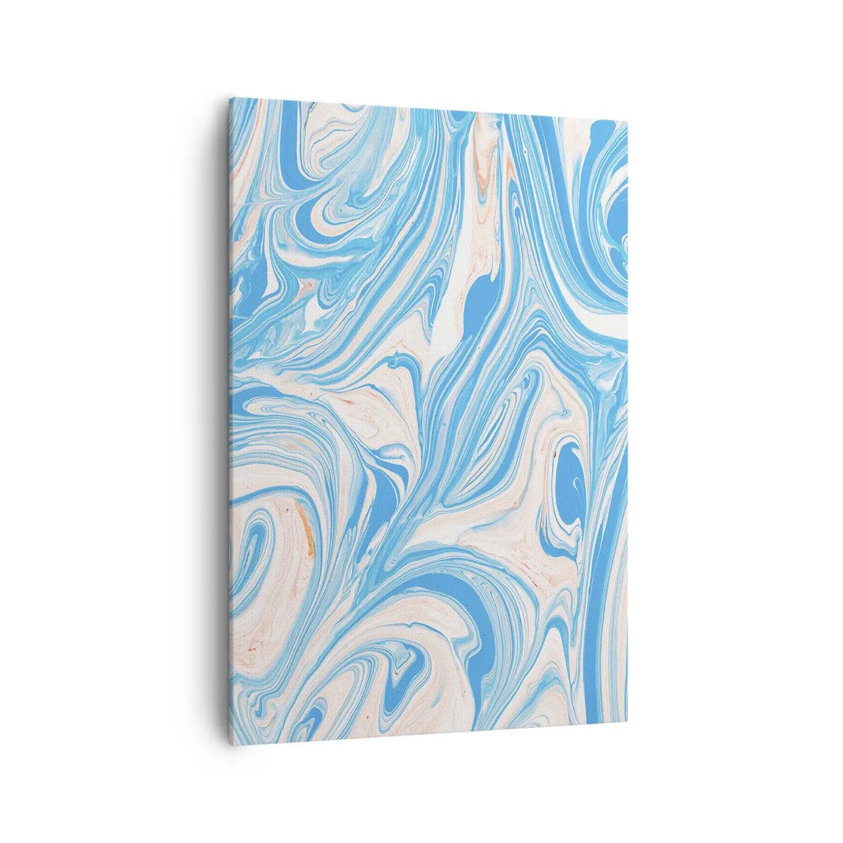 Lærredstryk - Billede på lærred - Marsk i turkis - 70x100 cm