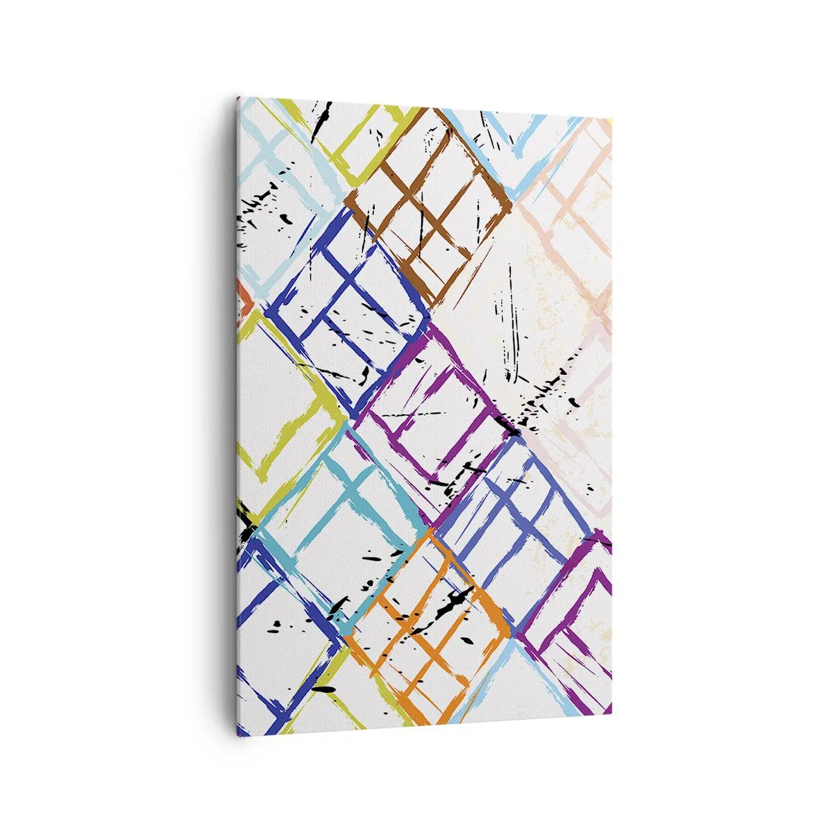 Lærredstryk - Billede på lærred - Celler til udlejning - 80x120 cm