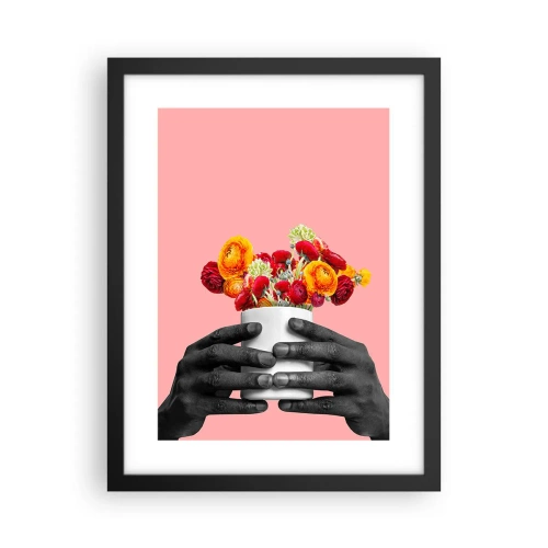 Plakat i sort ramme - Livets apotheose - 30x40 cm