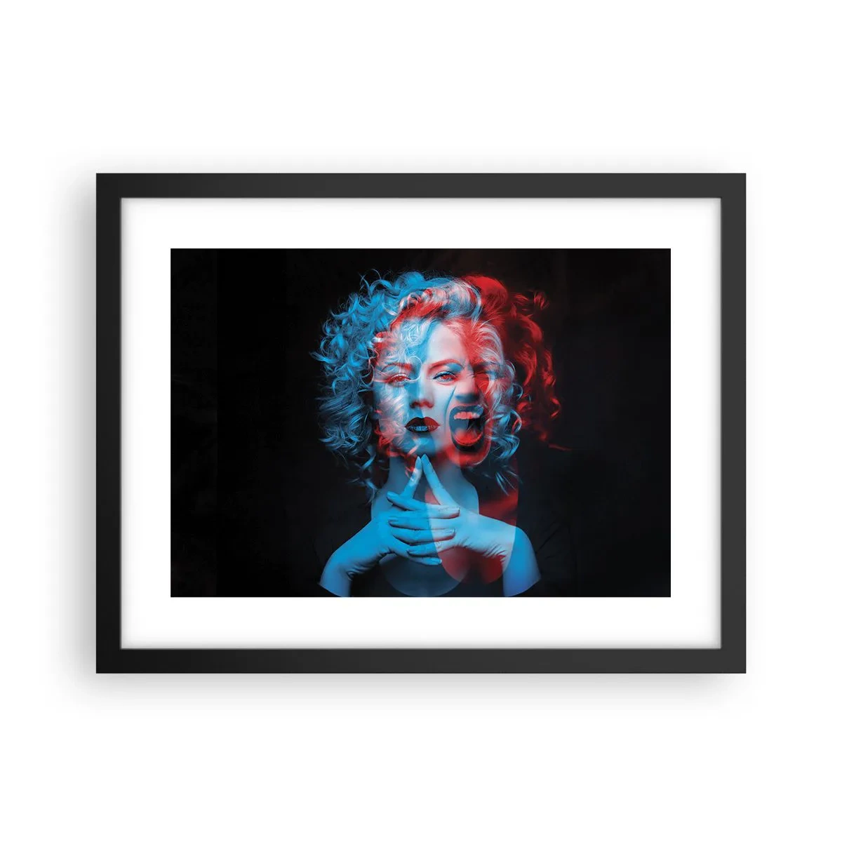 Plakat i sort ramme - Alter ego - 40x30 cm