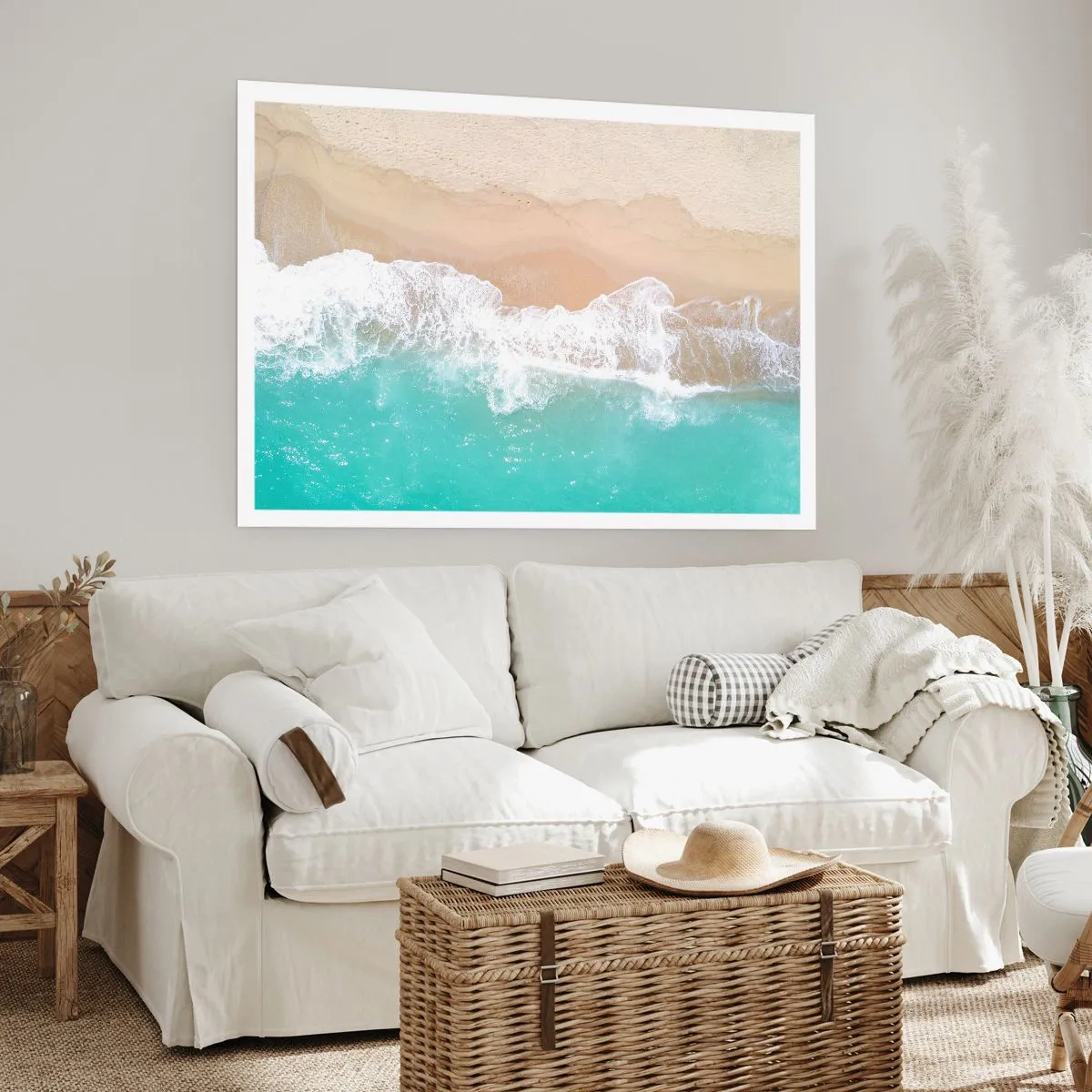 Plakat - Kærlig berøring - 40x30 cm