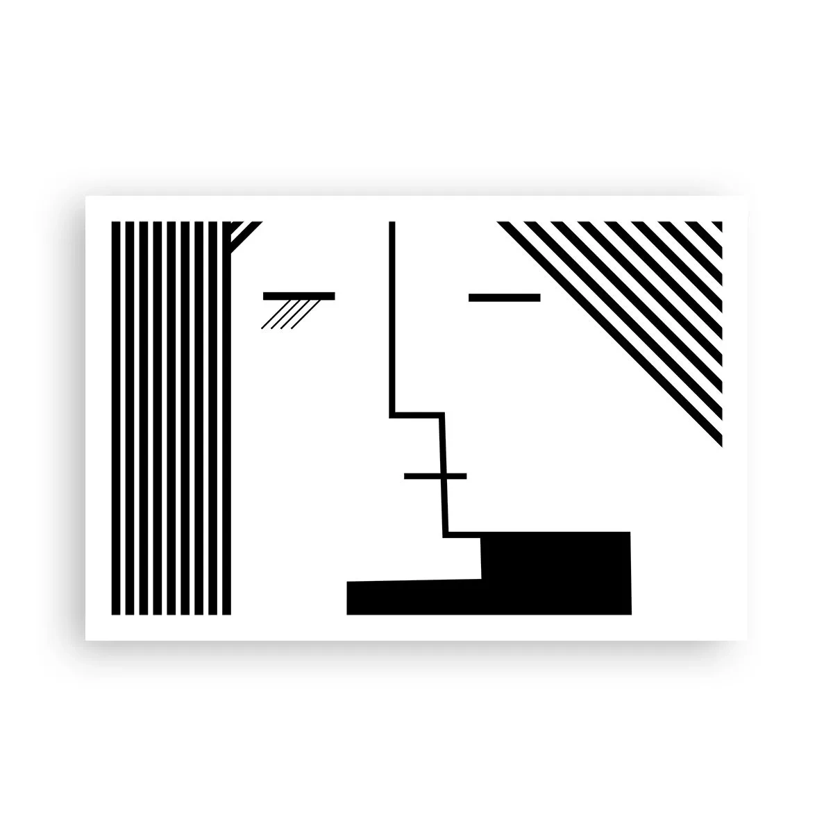 Plakat - Bare et kys - 91x61 cm