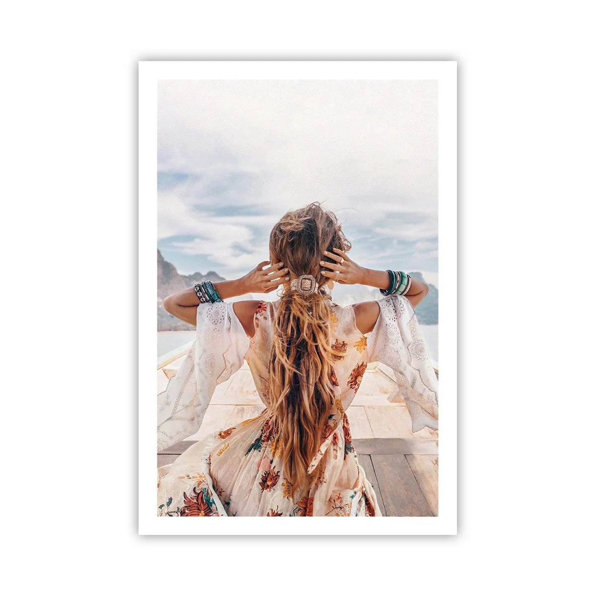 Plakat - På vej mod lykken - 61x91 cm