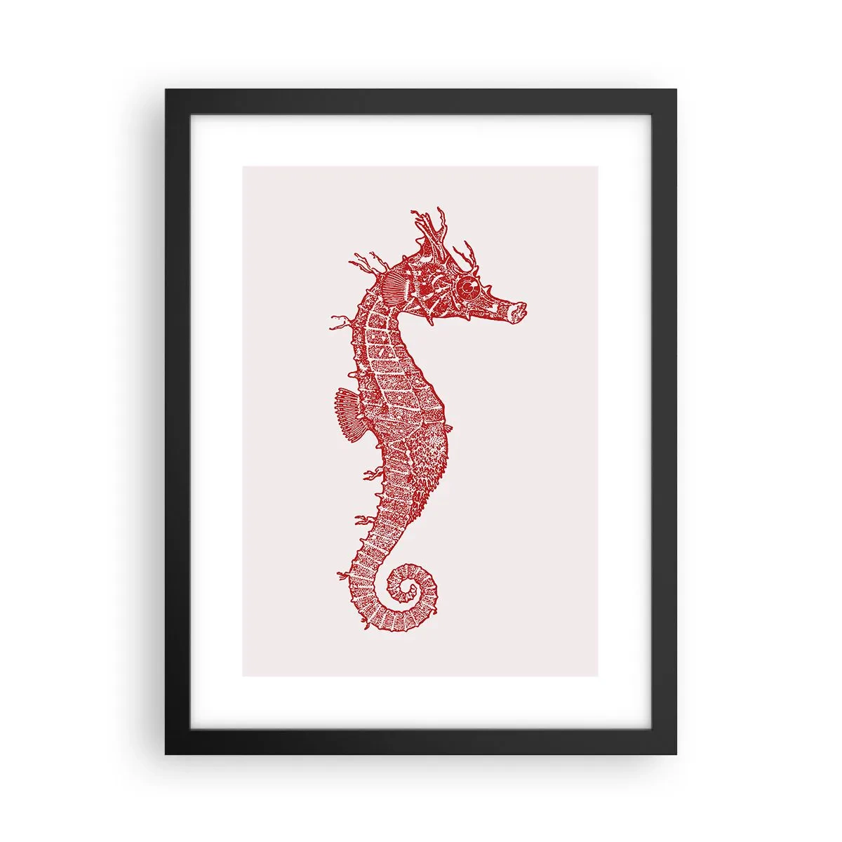 Plakat i sort ramme - En indviklet skabelse - 30x40 cm