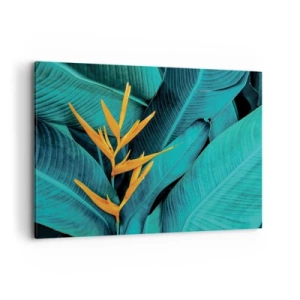 Lærredstryk - Billede på lærred - Edens blomst - 100x70 cm