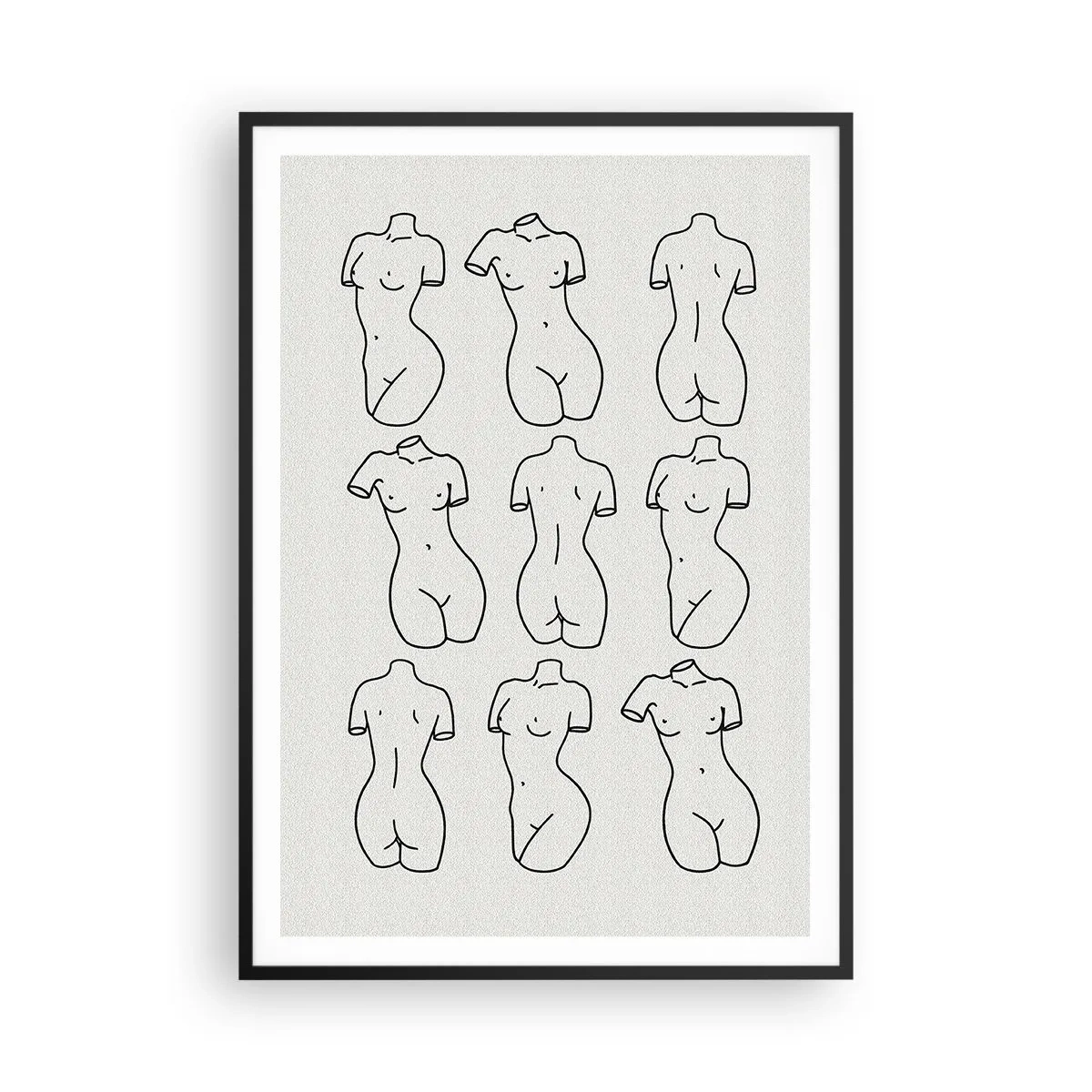 Plakat i sort ramme - Kun Venus - 70x100 cm