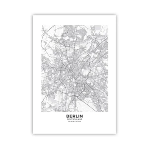 Plakat - Berlins blomst - 70x100 cm