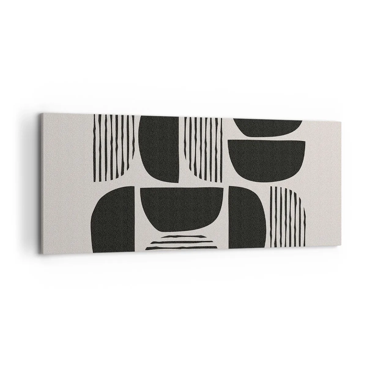 Lærredstryk - Billede på lærred - Halvhjertede arrangementer - 120x50 cm