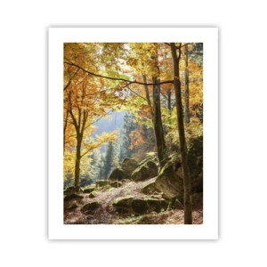 Plakat - Tid til at slappe af - 40x50 cm