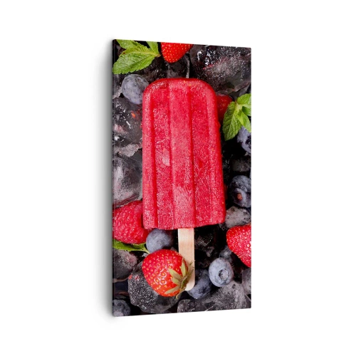 Lærredstryk - Billede på lærred - En smag af varm sommer - 45x80 cm