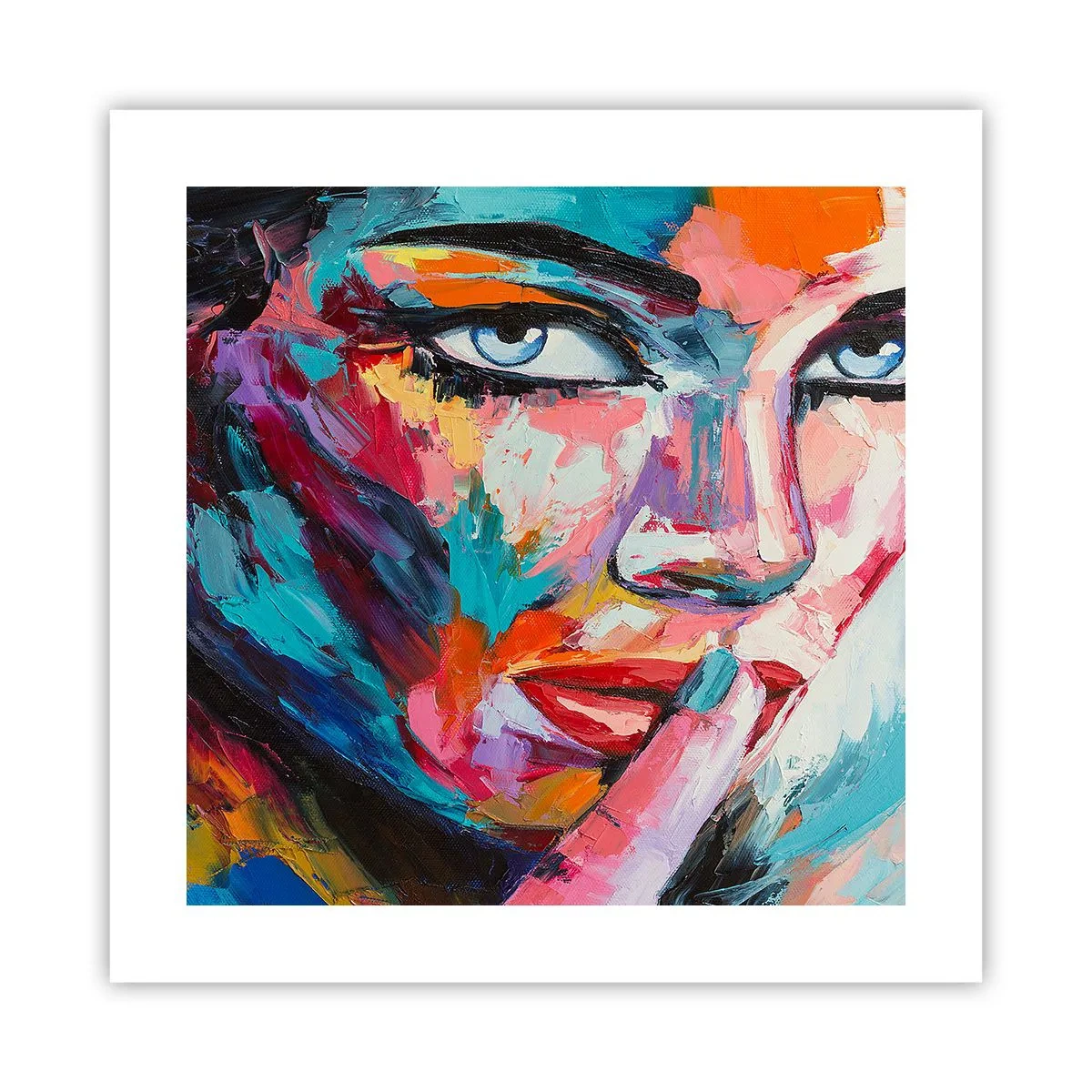 Plakat - Vores første hemmelighed - 40x40 cm