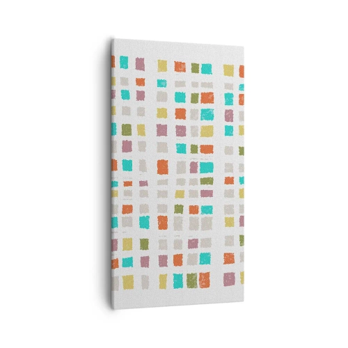 Lærredstryk - Billede på lærred - Ukendt leg - 55x100 cm