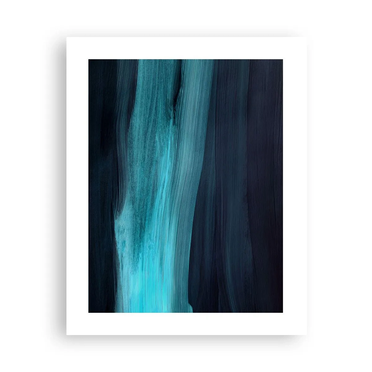 Plakat - Svøm med strømmen - 40x50 cm
