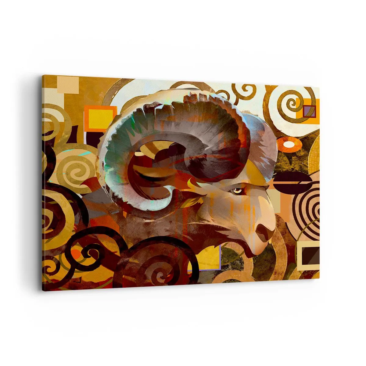 Lærredstryk - Billede på lærred - Magier - religioner - ritualer - 100x70 cm