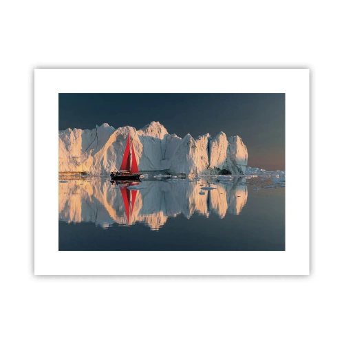 Plakat - På kanten af verden - 40x30 cm