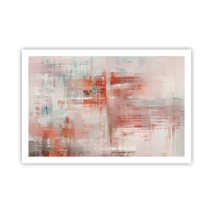 Plakat - Diset. Hvor er dog det lyserødt - 91x61 cm