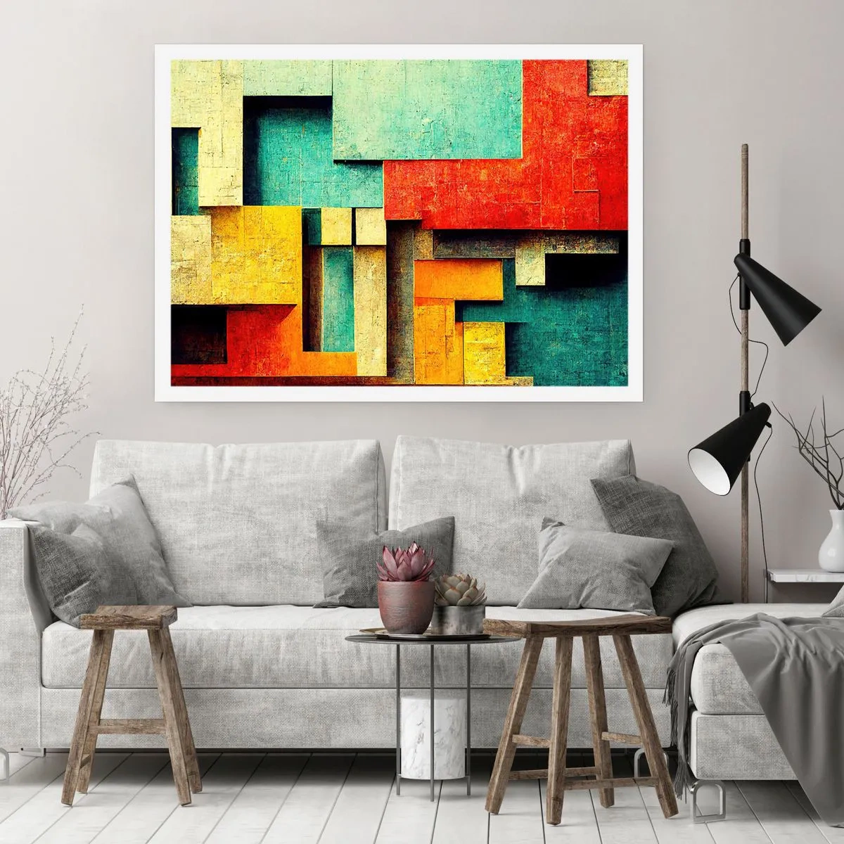 Plakat - Festival for rette vinkler - 91x61 cm