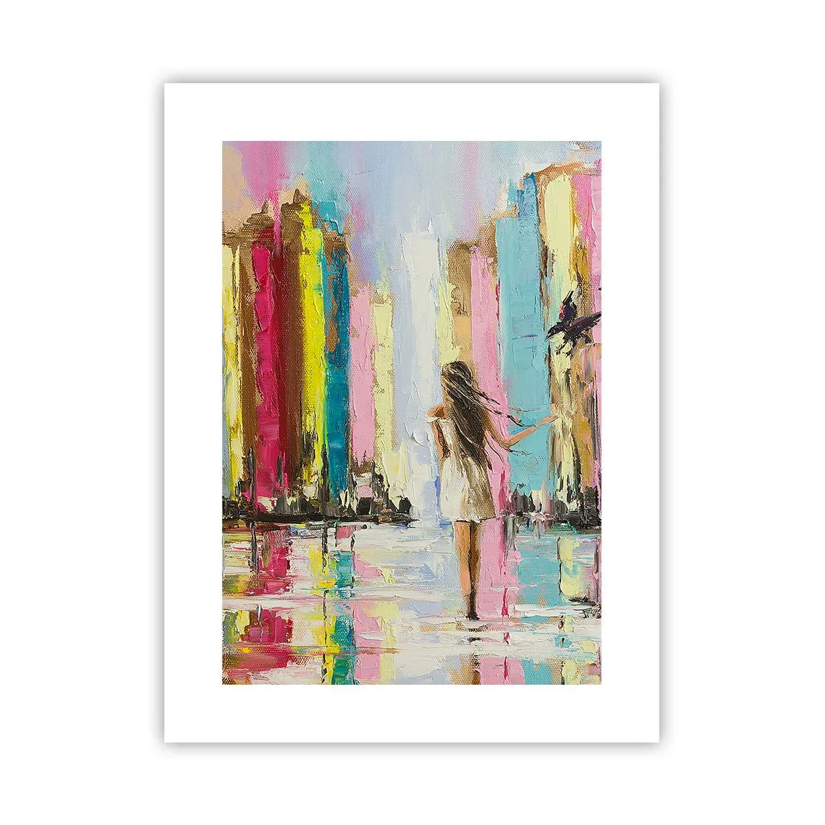 Plakat - Følg mig - 30x40 cm