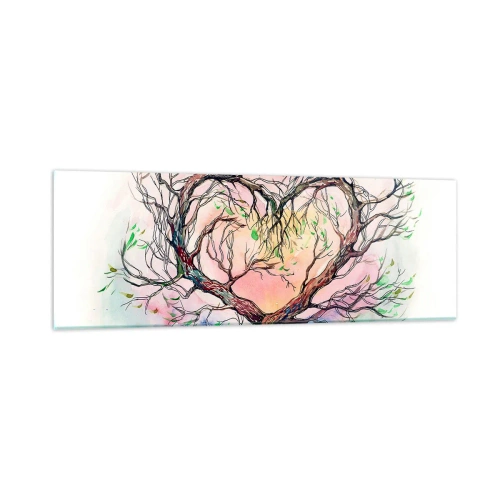 Billede på glas - Sammen mod stormene - 90x30 cm