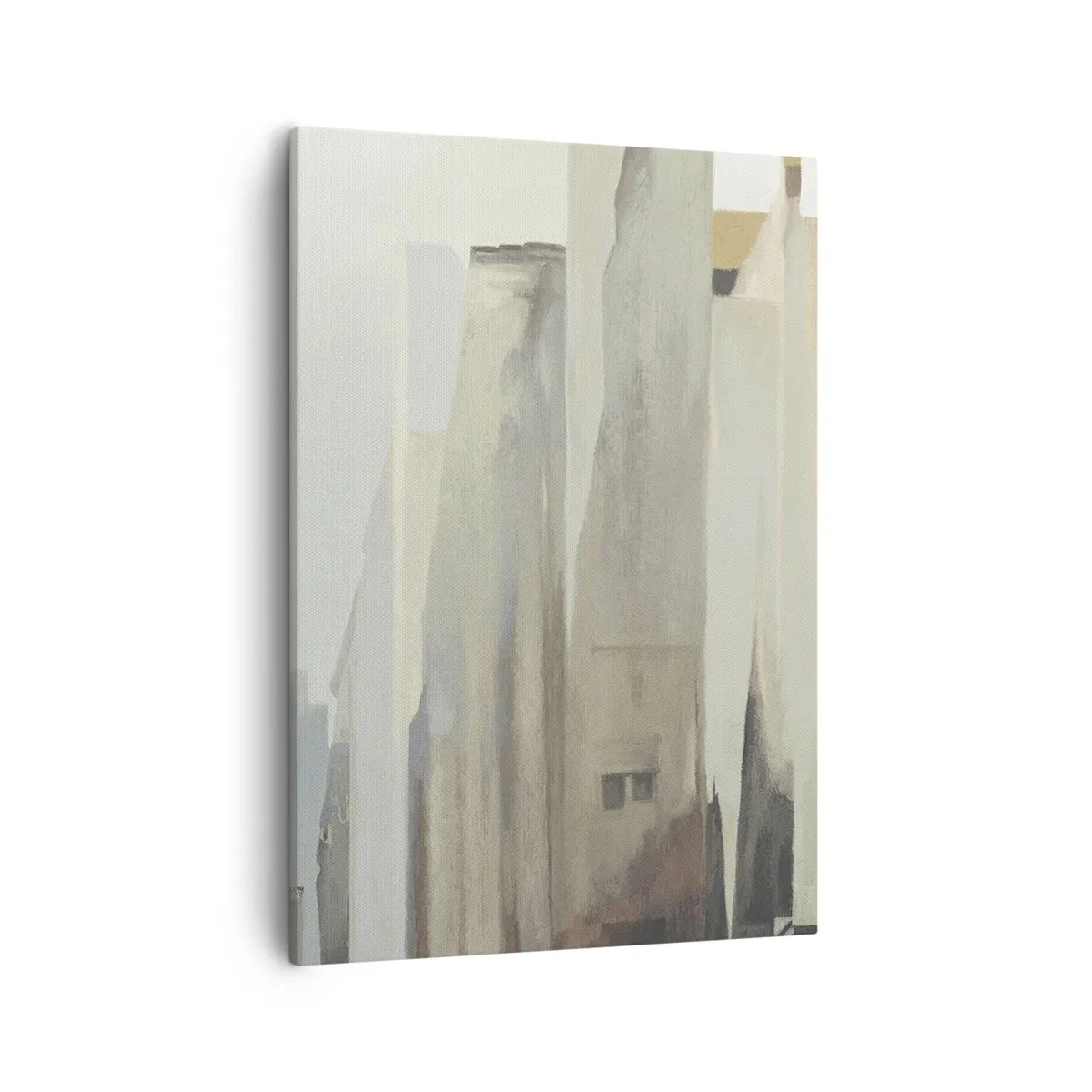 Lærredstryk - Billede på lærred - En drøm om byen - 50x70 cm