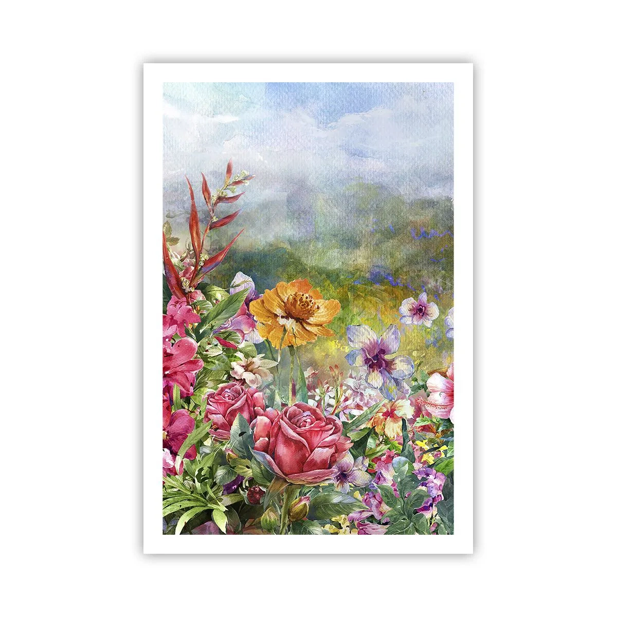 Plakat - En have, der er gået amok - 61x91 cm