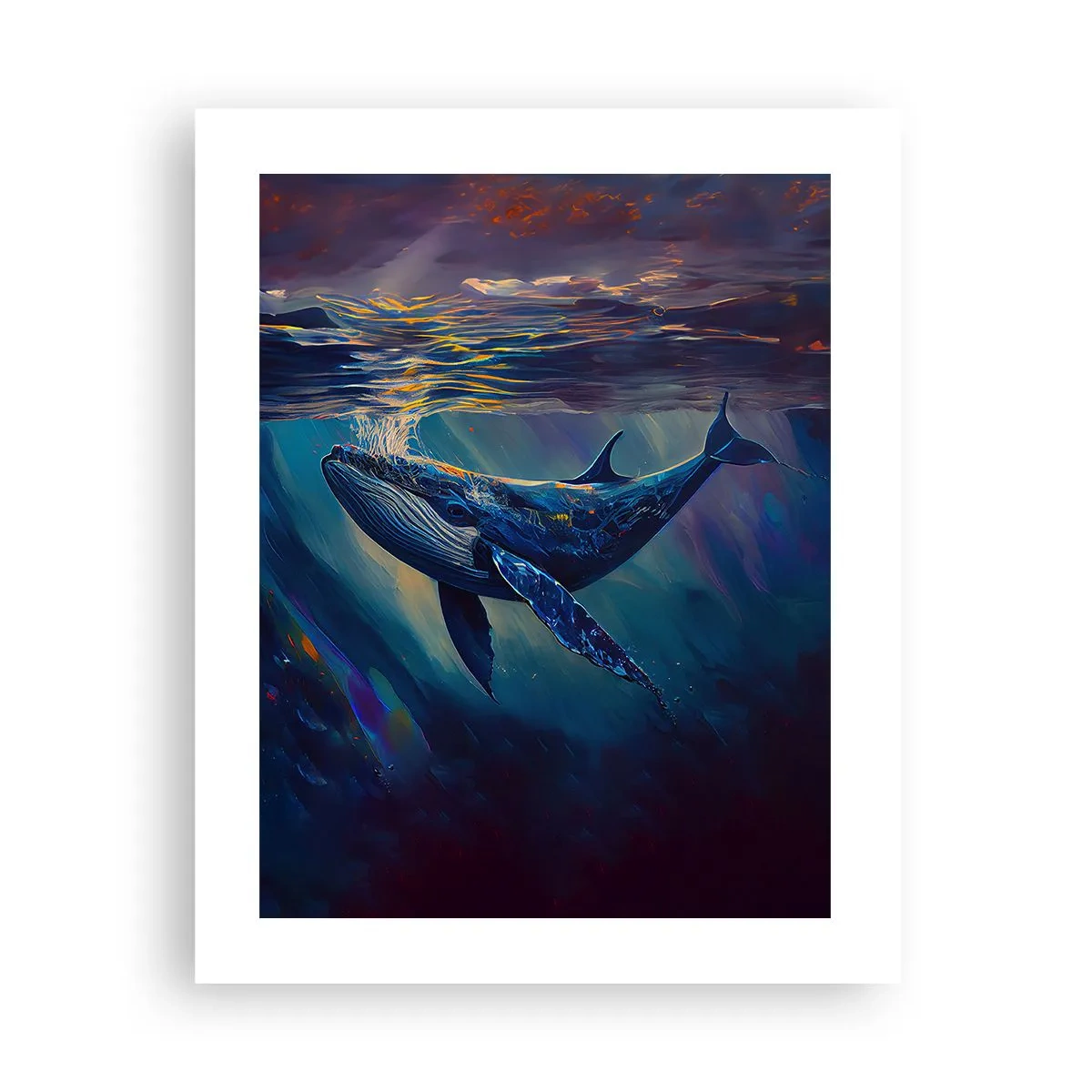 Plakat - Velkommen til min verden - 40x50 cm