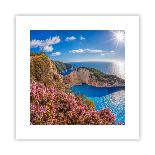 Plakat - Min store græske ferie - 30x30 cm