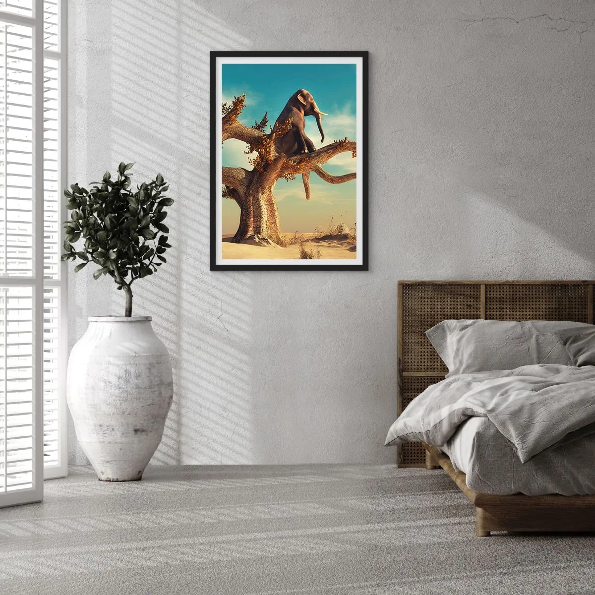 Plakat i sort ramme - Et nyt synspunkt - 40x50 cm