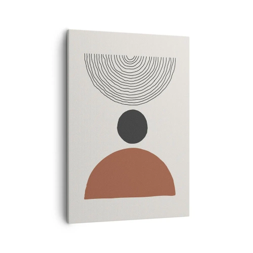 Lærredstryk - Billede på lærred - I rampelyset - 50x70 cm